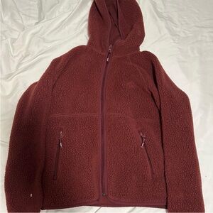 Aritzia polartec hoodie full zip
